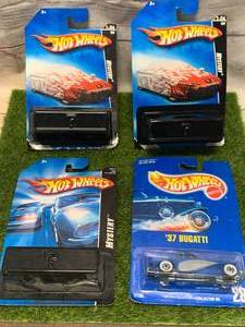 lot 77 image: 2 Hot Wheels Mystery Cars & 1937 Bugatti