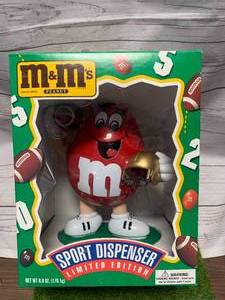 lot 85 image: M&M Limited Edition Sports Dispenser 9 InchTall