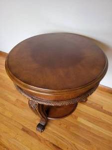 Round Tuscan Side Table