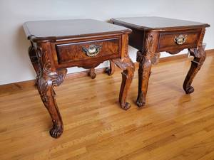 Broyhill Tuscan Side Table  set of 2