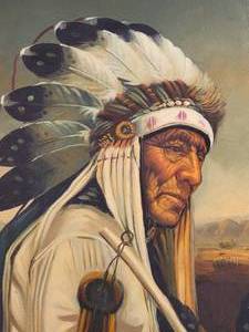 The Chief painting by Kenneth Su