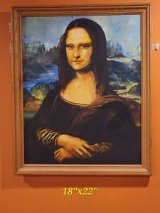 Monalisa Practice Copy Oil on Canvas