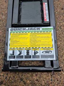 QuickJack 5000slx Garage Lift