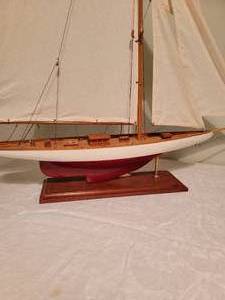 Sailing Boat Model  1893 Viglant