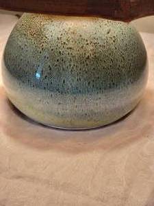 Art Pottery Signed Squash Table Lamp