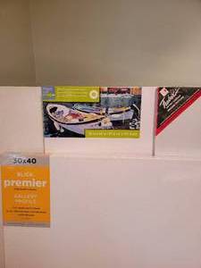 Artist Supplies Stretched Canvas