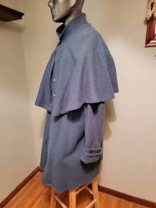 Civil War Reenactment Foot Pattern Overcoat Greatcoat  46R