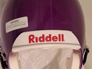 Riddell Vikings NFL Helmet, sized M