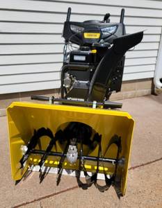 Champion 27 Snow Blower  Like New