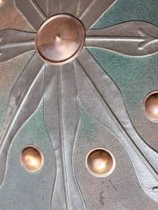 Large Leather Gladiators Shield