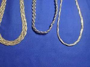 lot 225 image: 925 stamped thick chains