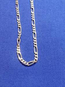 lot 204 image: 925 sterling silver chain