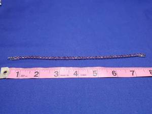 lot 66 image: purple bracelet