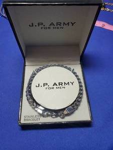 lot 76 image: JP ARMY mens bracelet