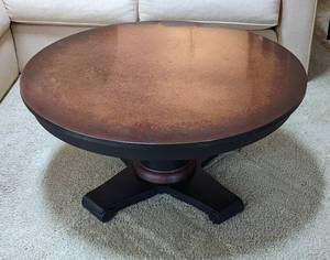 Beautiful Bronze Patina Coffee Table