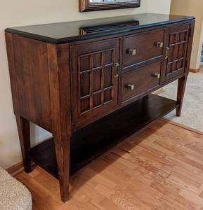 Gorgeous Marble Topped Sideboard