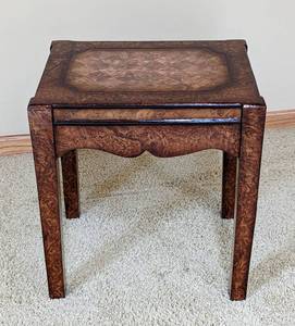 Petite Wood Accent Table
