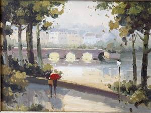 Beautiful Scenic Oil Painting