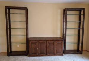 Beautiful Wood Wall Unit