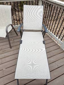 Patio Chairs and Lounger