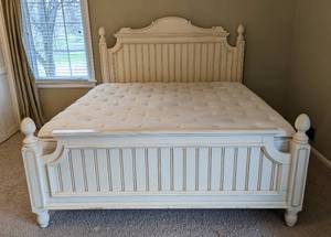 lot 11 image: Chris Madden King Size Bed Frame