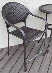 lot 38 image: Hampton Bay Hightop Bistro Set
