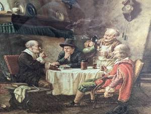 lot 56 image: Framed Vintage Print