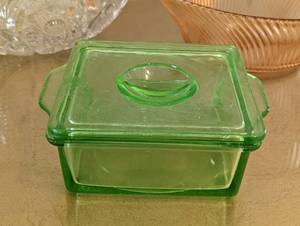 lot 73 image: Vintage CutPressed Glassware Items