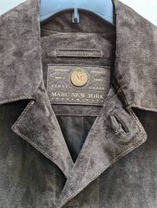 lot 77 image: Mens Brown Suede Andrew Marc Jacket