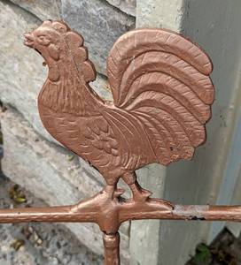 lot 98 image: Rooster Weathervane