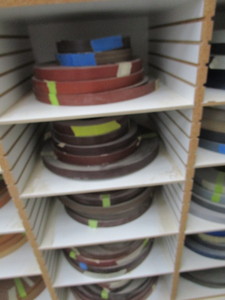 lot 29 image: Edge banding product, five cubbies ...
