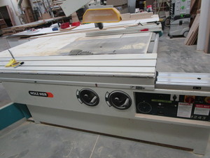 lot 2 image: Holz-Her Table Saw Model 1243, slid...