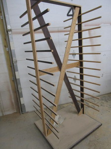 lot 56 image: Material drying rack...