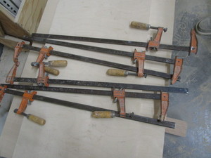 lot 71 image: Jorgensen 24 bar clamps, qty 6...