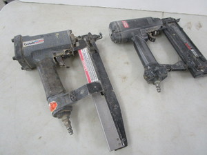 lot 97 image: Paslode & Senco nailers, qty 2...