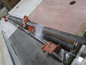 lot 108 image: Pony pipe clamps 1, approx 55, qt...