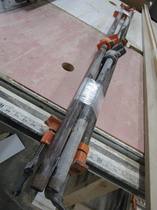 lot 109 image: Pony pipe clamps 1, approx 55, qt...
