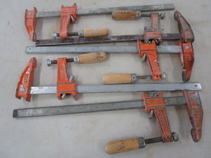 lot 142 image: Jorgensen 3712 bar clamps, qty 5...