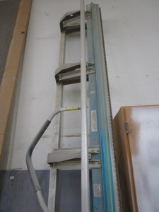 lot 201 image: Aluminum break, 12ft...