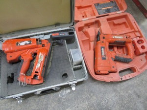 lot 189 image: Paslode stapler, finish nailer...