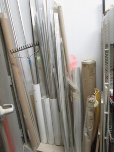 lot 228 image: Hardware J channel, sliding door c...