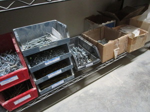 lot 229 image: Hardware screws...