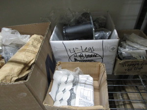 lot 237 image: Table legs, under counter clips...