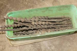 lot 661 image: Lot of  Assorted Wood Drills