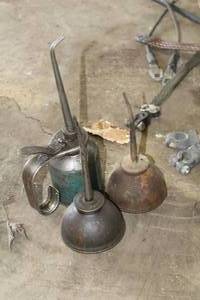 lot 667 image: Lot of (3) Oiler Cans