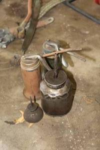lot 668 image: Lot of (4) Oiler Cans