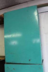 lot 719 image: Metal Storage Cabinet 2-door