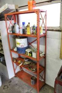 lot 724 image: Metal Storage Shelf