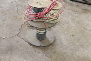 lot 736 image: Lot of (3 Partial Spools) Electrical Wire