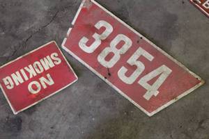 lot 743 image: Lot of (2) Sign